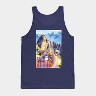 Romantic Andes Getaway Cat Persian Life 34P Tank Top